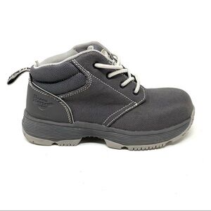 Dr Martens Women’s Grey Harper SD Chukka Industrial Safety toe Boots Size 4